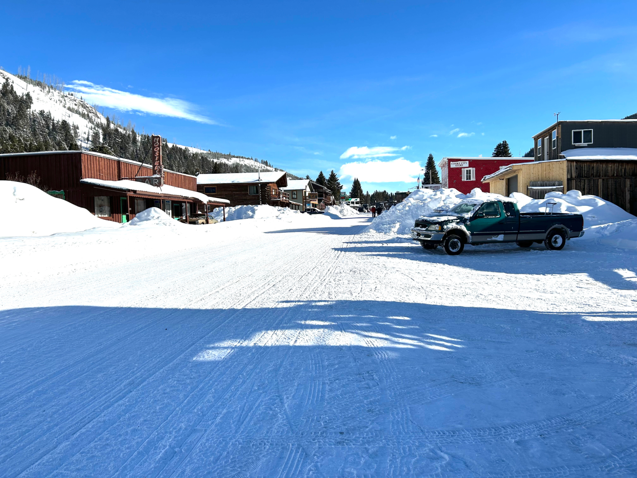 Cook City street Jan 10